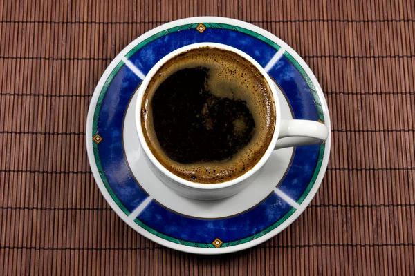 커피 컵의 클로즈업 — 스톡 사진