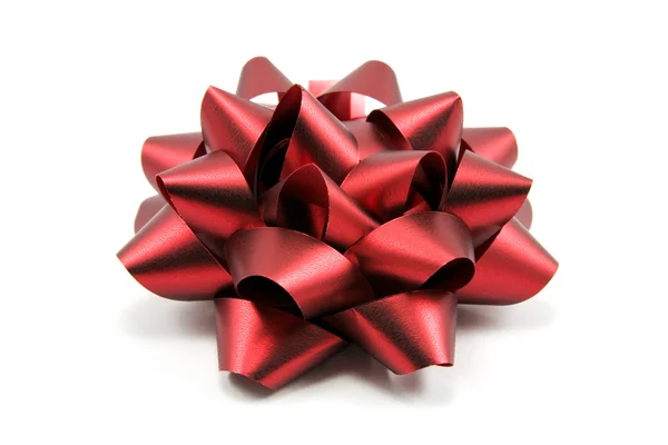 Beautiful red bow — Stock Photo, Image