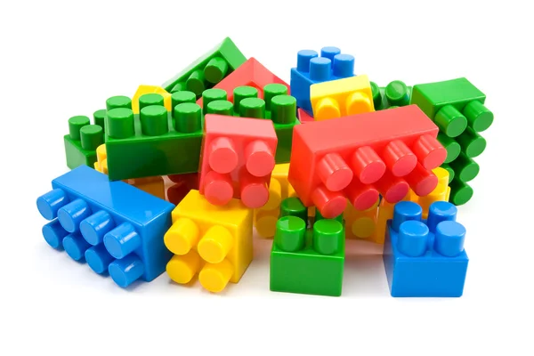 Renkli plastik blokları — Stok fotoğraf