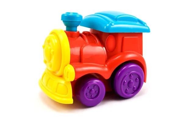 Train locomotive colorful toy — Stok Foto
