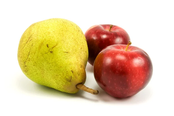 Pear and apples — Stock Photo, Image