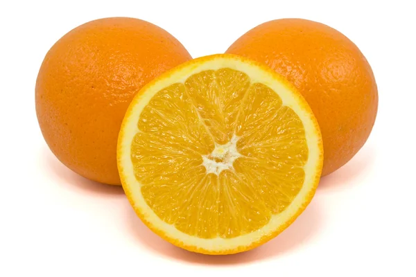 Friss narancs gyümölcsök — Stock Fotó