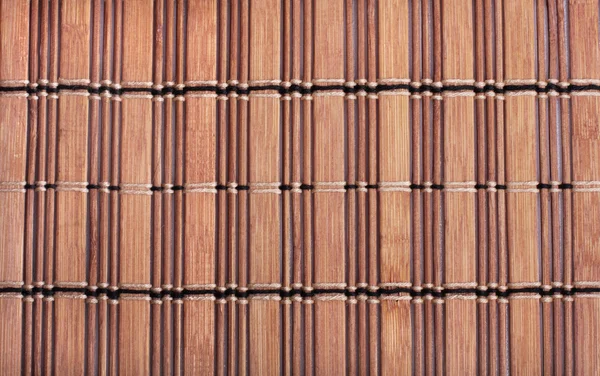 Texture di tappetino di bambù — Foto Stock