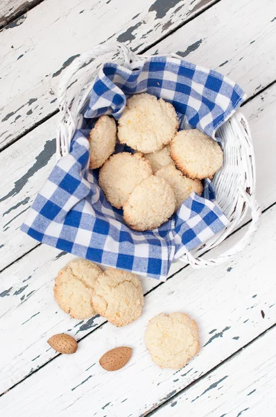 Biscuits in the basket — Stock Photo, Image