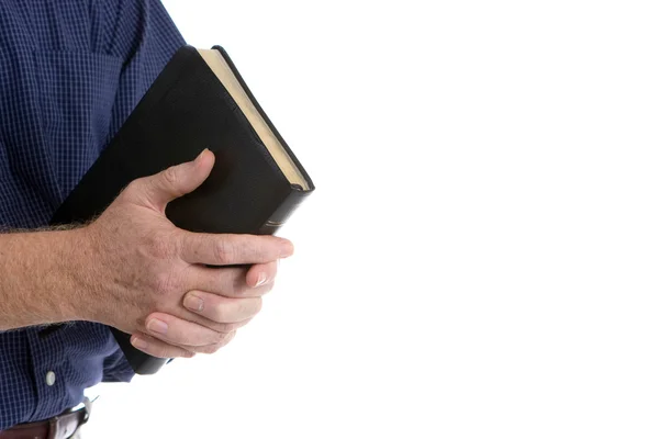 传教士与圣经 — 图库照片