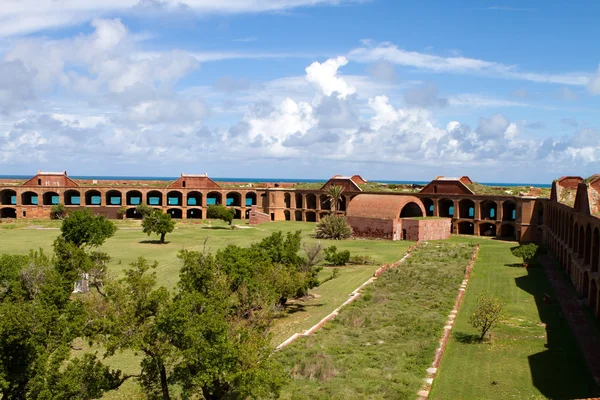 stock image Fort Jefferson Parade Ground