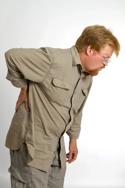 Douleurs dorsales douloureuses — Photo