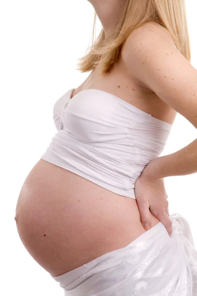 Ryggsmärtor under graviditeten — Stockfoto