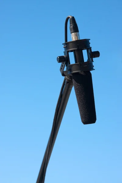 Boom microfone — Fotografia de Stock