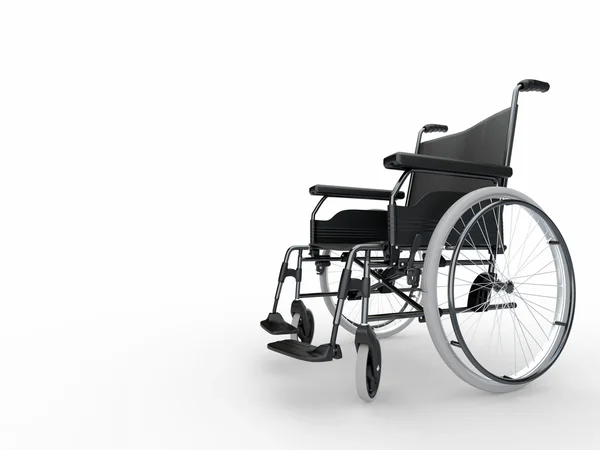 휠체어입니다. 3d — 스톡 사진
