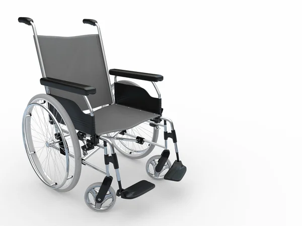 Rollstuhl. 3d — Stockfoto