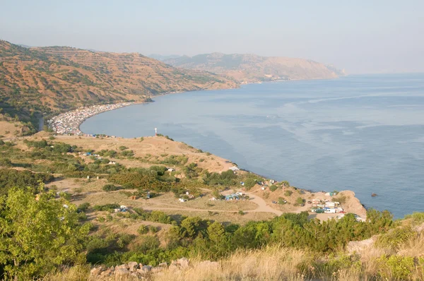 stock image Campimg in Crimea