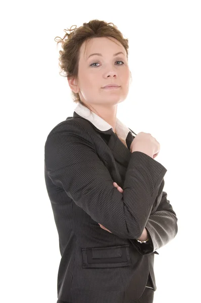 Serious business woman — Stock Photo, Image
