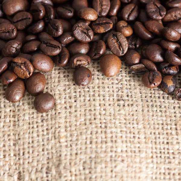 Hoge resolutie koffie achtergrond met kopie ruimte — Stockfoto