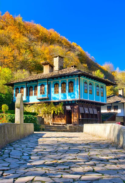 Traditionella bulgariska hus — Stockfoto