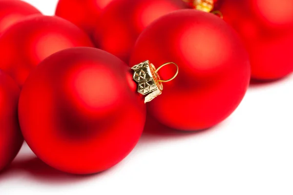 Kerst decoratie geïsoleerd op witte achtergrond — Stockfoto