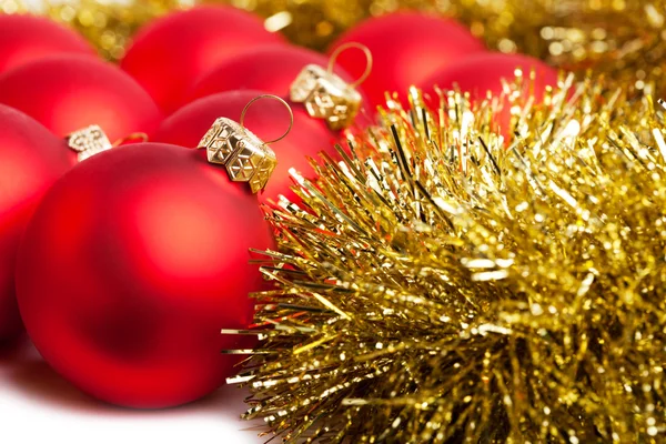 Decoración de Navidad con guirnalda festiva —  Fotos de Stock