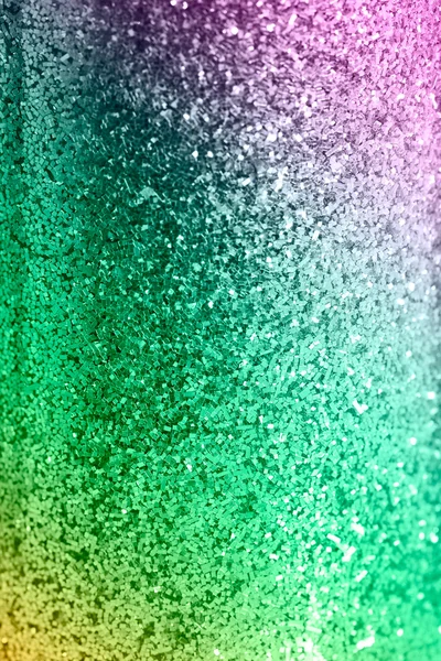 Glitter scintilla polvere su sfondo, DOF superficiale — Foto Stock