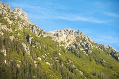 Polonya tatra'da yürüyüş