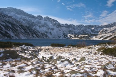 Polonya tatra'da yürüyüş