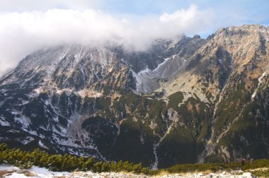 Polonya tatra'da yürüyüş