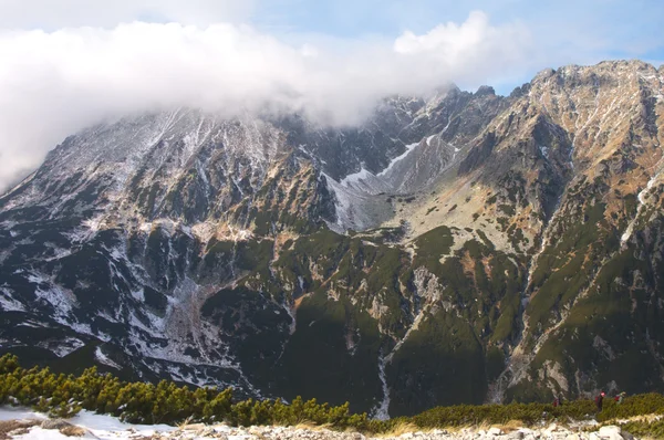 Randonnée dans le Tatra polonais Photos De Stock Libres De Droits
