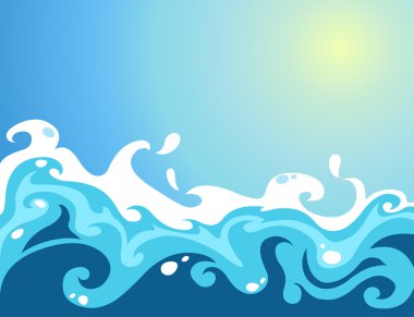 Waves clipart