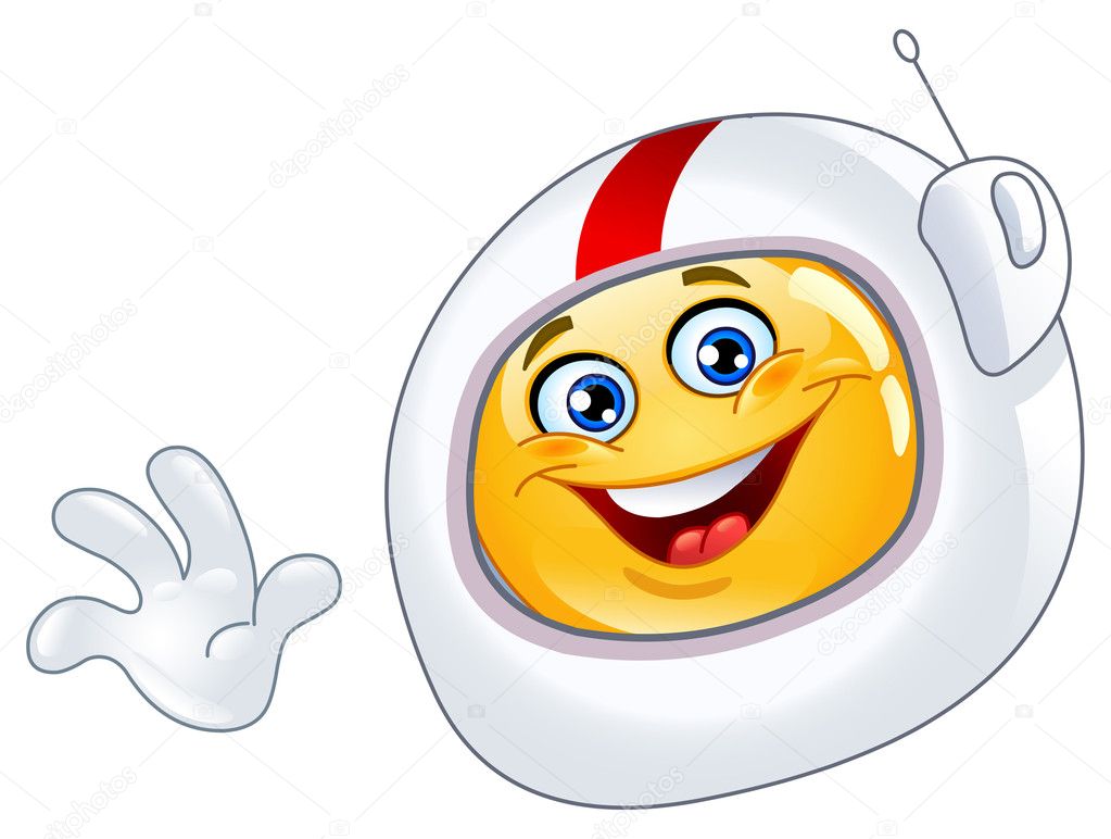 Astronaut emoticon