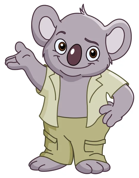 Smiley Koala — Stockvektor