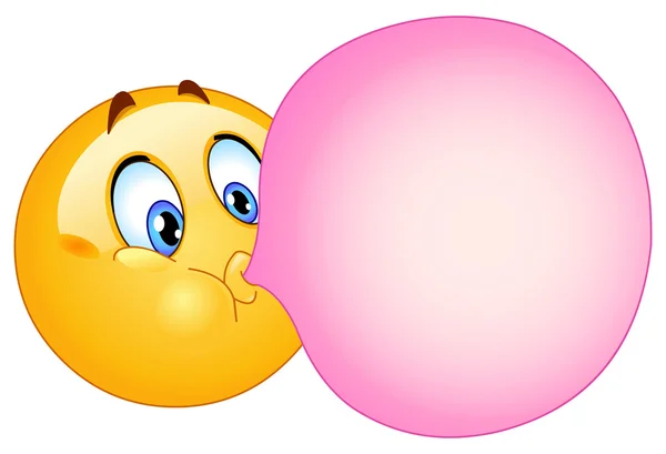 Blowing bubble gum Vector Art Stock Images | Depositphotos
