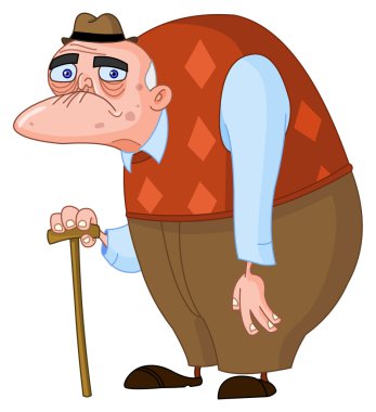 Old man clipart