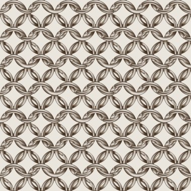 Chain mail seamless wallpaper clipart