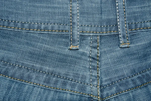 Textura de bolsillo vaqueros Shabby — Foto de Stock