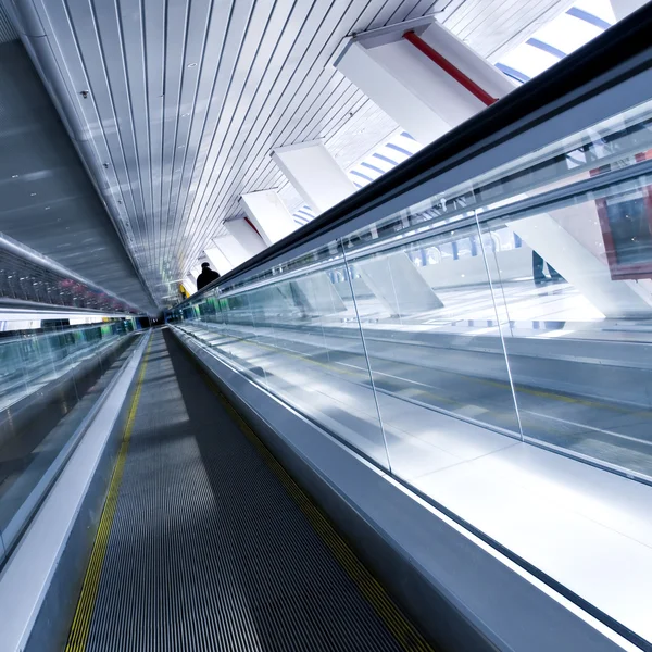 Moving escalator — Stock Photo, Image