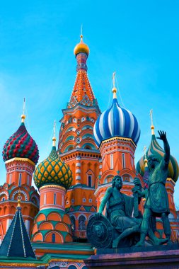 Saint Basil's cathedral, Moscow, Russia clipart