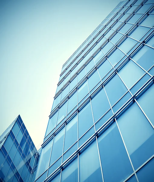 Modernes Business Center aus Glas — Stockfoto