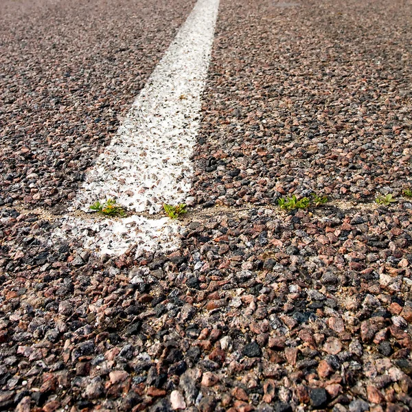 stock image Uneven covering of stone road