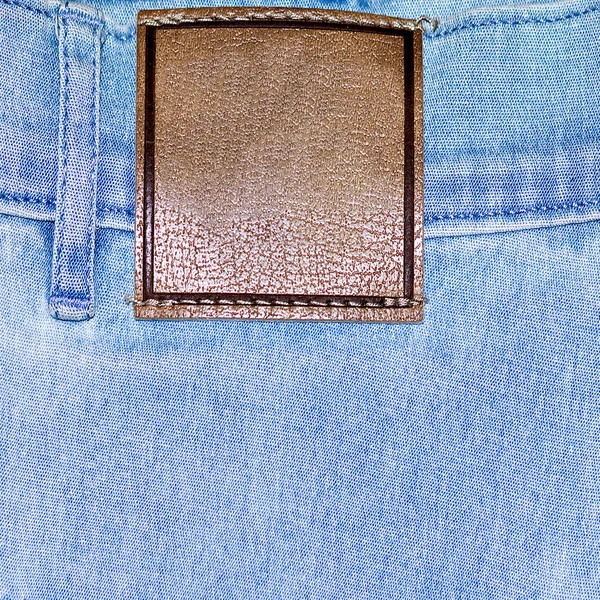 Eski püskü kot pantolon cebinde — Stok fotoğraf