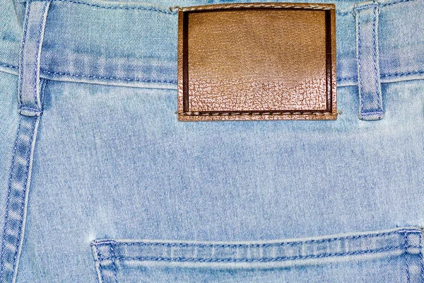 Eski püskü kot pantolon cebinde — Stok fotoğraf