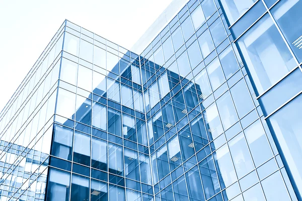 Edificios de negocios modernos azules —  Fotos de Stock
