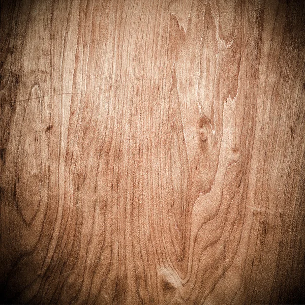 Closeup z tmavého dřeva v čtvercové kompozice — Stock fotografie