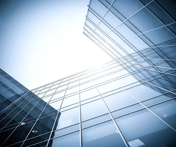 Blick auf Glasgebäude — Stockfoto