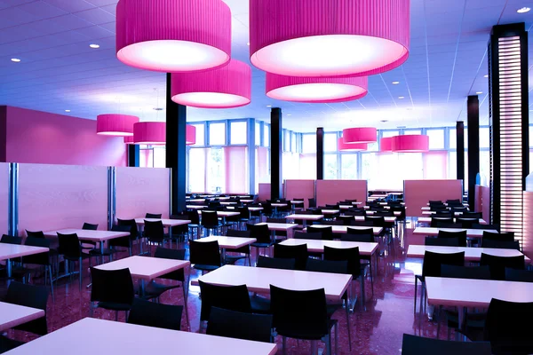 Egy modern étterem belseje — Stock Fotó