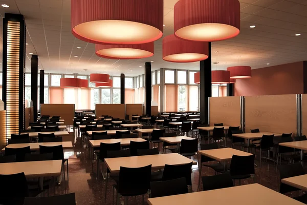 현대식 식당의 내부 모습 — 스톡 사진