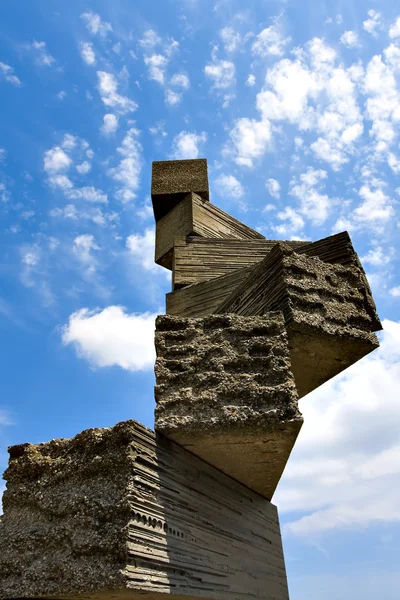 stock image Bizarre stone construction in Spain