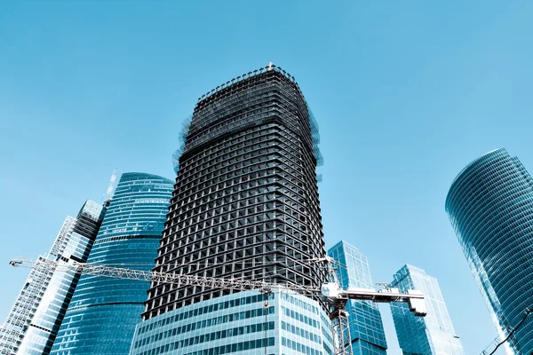 고층 빌딩의 건설 — 스톡 사진