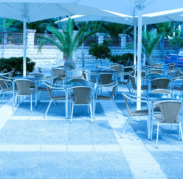 Modern restaurant outdoor — Stock Photo, Image