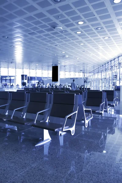 Прохолодний зал в аеропорту — стокове фото
