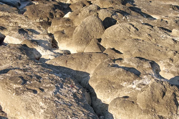 岩のビーチの表面 クローズ アップ — ストック写真
