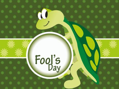 vector illustration for fools day clipart